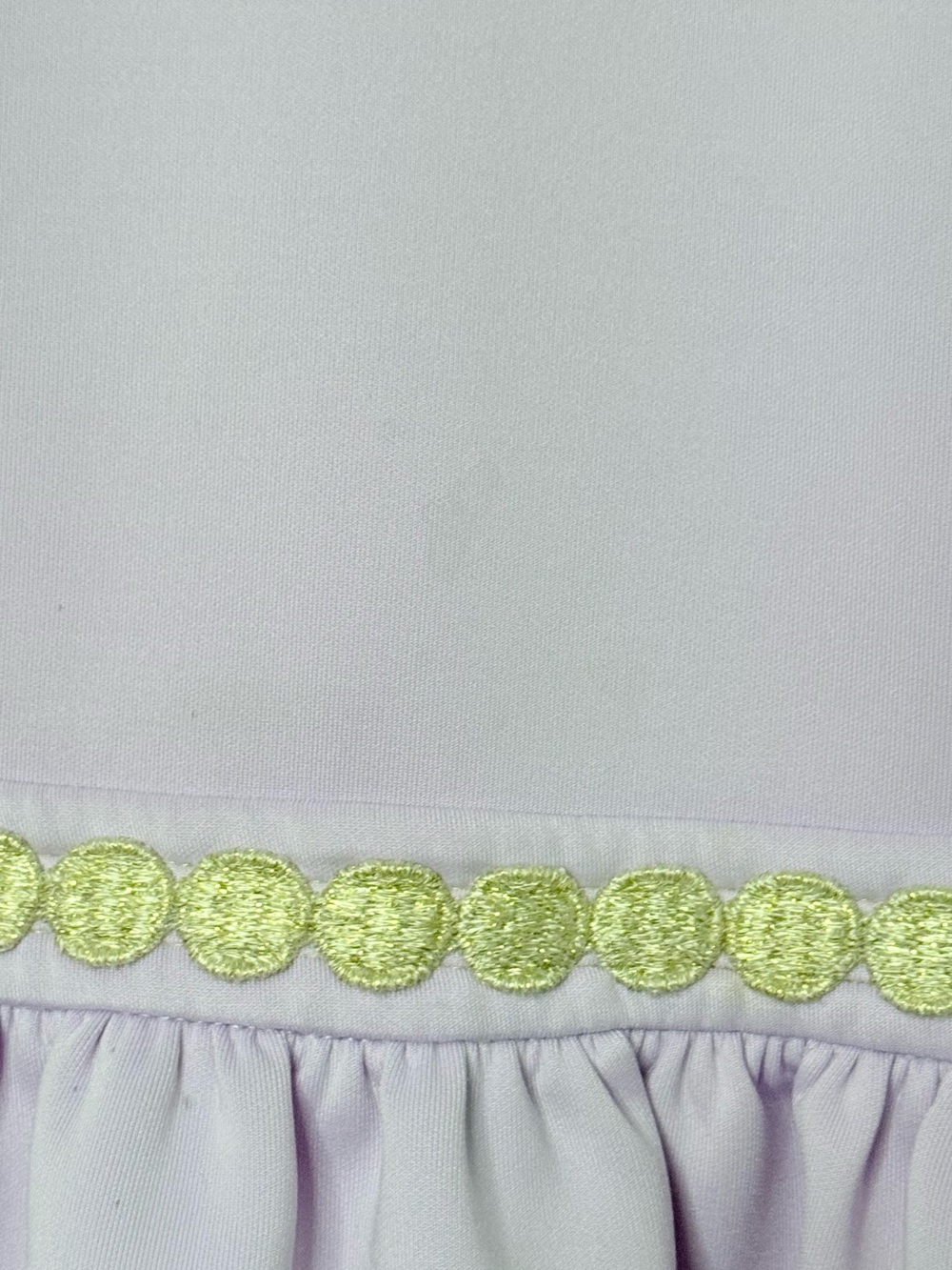 Lilly Pulitzer Girls' Lavender Party Dress with Gold Trim Sz M 6-7 - Picture 4 of 7